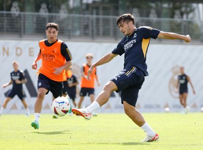 entrenamiento del real madrid
