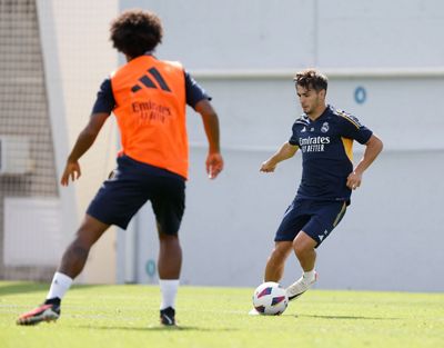 entrenamiento del real madrid