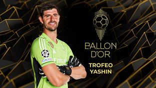 Courtois, candidato al Trofeo Yashin al mejor portero de la temporada 2022/23