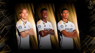 Modrić, Vini Jr. y Bellingham, nominados al Balón de Oro 2023