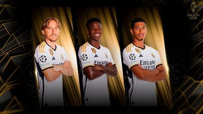 Modrić, Vini Jr. e Bellingham, nomeados à Bola de Ouro 2023