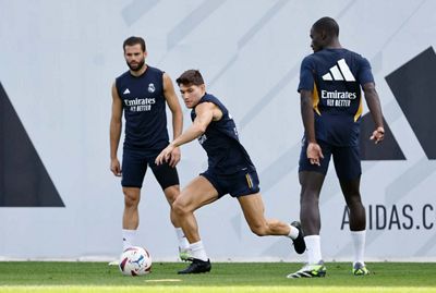 entrenamiento del real madrid