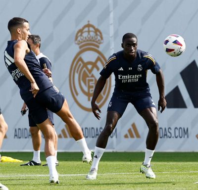 entrenamiento del real madrid