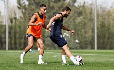 entrenamiento del real madrid