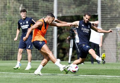 entrenamiento del real madrid