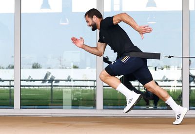 entrenamiento del real madrid