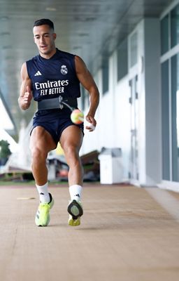 entrenamiento del real madrid