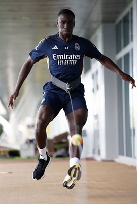 entrenamiento del real madrid