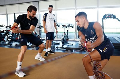 entrenamiento del real madrid