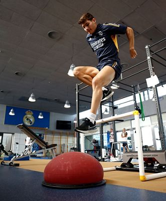 entrenamiento del real madrid