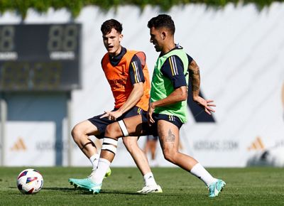 entrenamiento del real madrid