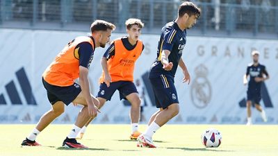 El Real Madrid prepara el partido contra la Real Sociedad