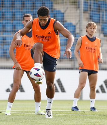 entrenamiento del real madrid