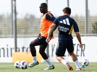 entrenamiento del real madrid