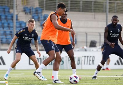 entrenamiento del real madrid