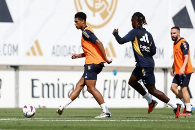entrenamiento del real madrid
