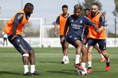 entrenamiento del real madrid