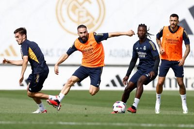 entrenamiento del real madrid