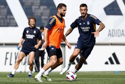 entrenamiento del real madrid