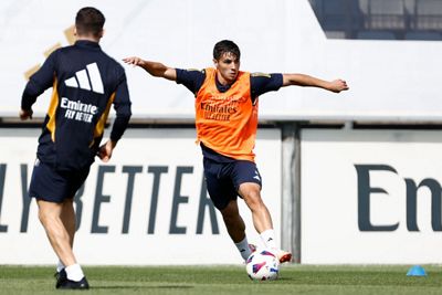 entrenamiento del real madrid