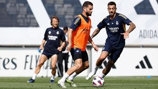 Real Madrid continue preparations for Real Sociedad clash