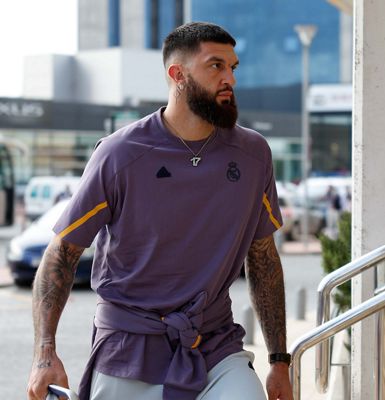 llegada del real madrid de baloncesto a murcia