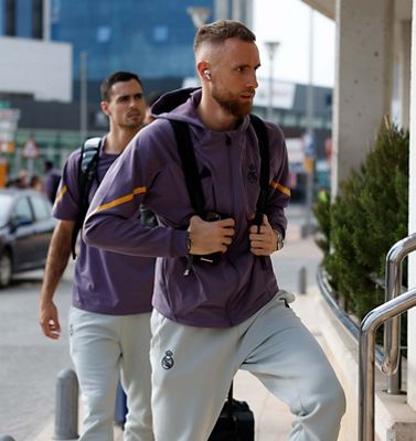 llegada del real madrid de baloncesto a murcia