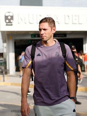 llegada del real madrid de baloncesto a murcia