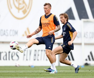 entrenamiento del real madrid