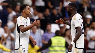 Once inicial del Real Madrid contra la Real Sociedad