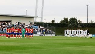 Minuto de silencio en el Alfredo Di Stéfano