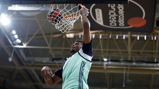 Entrenamiento antes de la final de la Supercopa