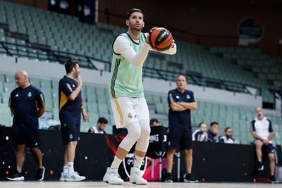 entrenamiento del real madrid de baloncesto
