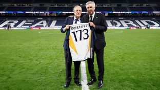 Ancelotti joins Zidane as the coach with the second most wins in club history