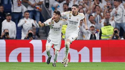 Once inicial del Real Madrid ante el Atlético