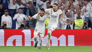 Once inicial del Real Madrid ante el Atlético