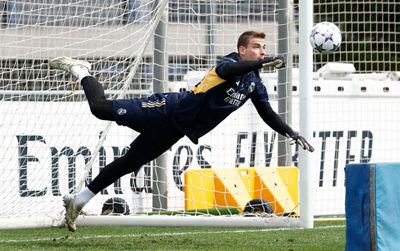 entrenamiento del real madrid