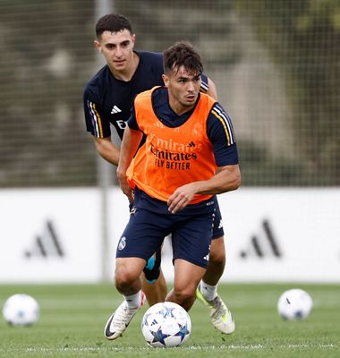 entrenamiento del real madrid