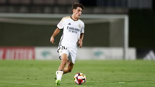 Once inicial del Castilla ante el Atlético Sanluqueño