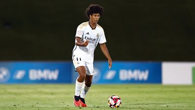 Once inicial del Castilla frente al Mérida