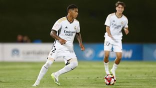 Once inicial del Castilla frente al Castellón
