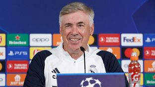 Ancelotti y Nacho comparecerán en rueda de prensa después del entrenamiento