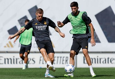 entrenamiento del real madrid