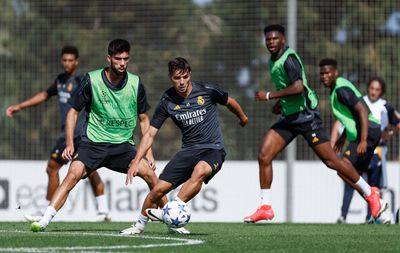 entrenamiento del real madrid