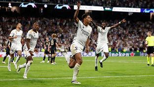 Bellingham dá o primeiro triunfo na Champions