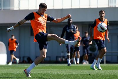 entrenamiento del real madrid