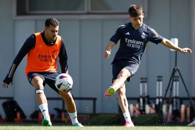 entrenamiento del real madrid