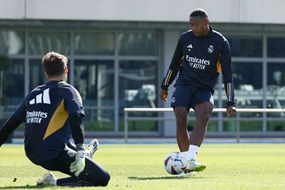 entrenamiento del real madrid