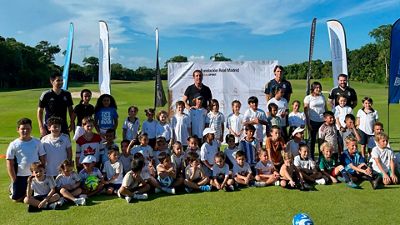 Real Madrid Foundation's Educational Football Program lands in Tulum
