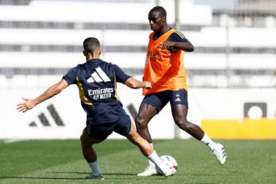 entrenamiento del real madrid